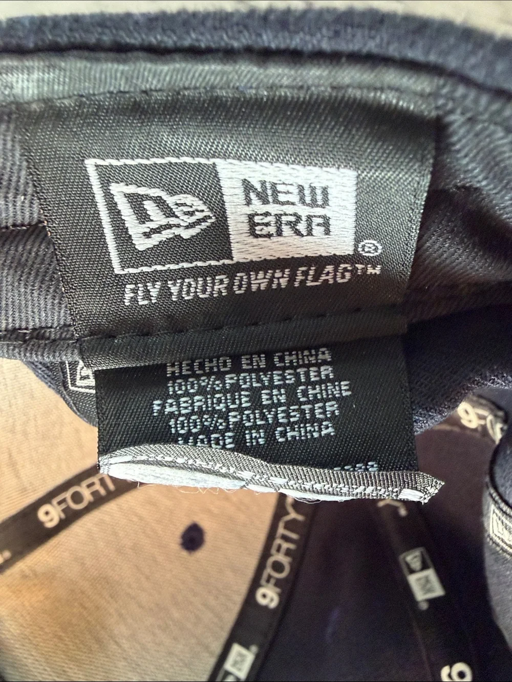 New Era Kids Navy Baseball Cap with White NY Logo